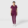 Wink Boundless Women’s Tuck-in Scrub Top(Wine)