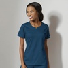 Wink PRO Women’s 4 Pocket Notch Neck Scrub Top(Caribbean Blue)