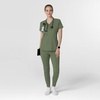 Wink Renew Women’s Flex-n-Reach V-Neck Raglan Scrub Top(Olive)