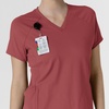 Wink Renew Women’s Flex-n-Reach V-Neck Raglan Scrub Top(Ruby)