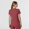Wink Renew Women’s Flex-n-Reach V-Neck Raglan Scrub Top(Ruby)