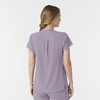 Wink Renew Women’s Mandarin Collar Scrub Top(Wisteria)