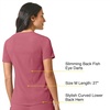 Wink Renew Women’s Mandarin Collar Tuck-in Scrub Top(Rosebud)