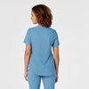 Wink Renew Women’s V-Neck Scrub Top, Bay Blue, S