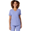 Wink Renew Women’s V-Neck Scrub Top, Ceil Blue, XL