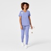 Wink Renew Women’s V-Neck Scrub Top, Ceil Blue, XL
