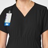 Wink W123 Maternity V-Neck Scrub Top(Black)