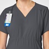 Wink W123 Maternity V-Neck Scrub Top(Pewter)