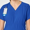 Wink W123 Maternity V-Neck Scrub Top(Royal)