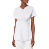 Wink W123 Maternity V-Neck Scrub Top(White)