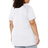Wink W123 Maternity V-Neck Scrub Top(White)