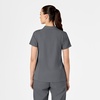 Wink W123 Women’s Collar Scrub Top(Pewter)