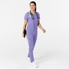 Wink W123 Women’s Flex-n-Reach V-Neck Scrub Top – Iris Purple, 2X