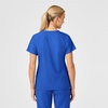 Wink W123 Women’s Stylized V-Neck Scrub Top(Royal)