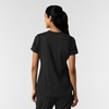 Wink Women’s Women’s 2-Pocket Scrub Top(Black)