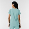 Wink Women’s Women’s 2-Pocket Scrub Top(Coastal Blue)