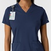 Wink Women’s Women’s 2-Pocket Scrub Top(Navy)