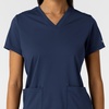 Wink Women’s Women’s 2-Pocket Scrub Top(Navy)