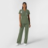Wink Women’s Women’s 2-Pocket Scrub Top(Olive)