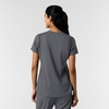 Wink Women’s Women’s 2-Pocket Scrub Top(Pewter)