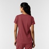 Wink Women’s Women’s 2-Pocket Scrub Top(Ruby)
