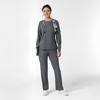 Wink Women’s Women’s Classic Long Sleeve Scrub Tee(Pewter)
