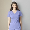 Wink Women’s Women’s Flex Back V-Neck Scrub Top(Ceil Blue)