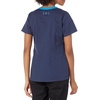 Wink WonderFLEX Women’s V-Neck Tuck-in Scrub Top(Navy)
