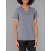 Wink WonderFLEX Women’s V-Neck Tuck-in Scrub Top(Pewter)