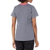 Wink WonderFLEX Women’s V-Neck Tuck-in Scrub Top(Pewter)