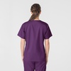 Wink WonderWORK Women’s V-Neck Scrub Top, Eggplant, 4XL