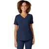 WonderWink Renew Women’s V-Neck Scrub Top, Navy, XL