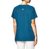 WonderWink Women’s Four Way Stretch Sporty V-Neck Top, Caribbean, X-Large