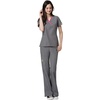 WonderWink Women’s Origins Charlie Scrub Top(Real Teal)