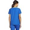 WonderWink Women’s Scrubs Charlie 5 Pocket Y-Neck Wrap Top, Royal, Medium
