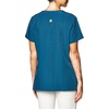 WonderWink Women’s Scrubs Four Way Stretch Sporty V-Neck Top, Caribbean, Large