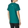 WonderWink Women’s Scrubs Four Way Stretch Sporty V-Neck Top, Hunter Green, Large