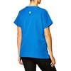 WonderWink Women’s Scrubs Four Way Stretch Sporty V-Neck Top, Navy, Large
