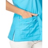WonderWink Women’s Wonderflex Patience Scrub Top, Aqua, Large