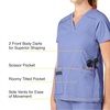 WonderWink Women’s Wonderflex Verity Scrub Top, Ceil Blue, Small