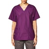 WonderWink womens Origins Bravo V-Neck Top, Eggplant, 2X-Large