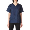 WonderWink womens Origins Bravo V-Neck Top, Navy, XX-Small