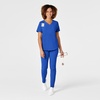 WonderWink womens Renew Women’s V-neck Top Medical Scrubs, Royal, X-Small US