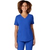 WonderWink womens Renew Women’s V-neck Top Medical Scrubs, Royal, X-Small US