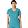 Wink Boundless Women’s 2-Pocket V-Neck Scrub Top(Teal)