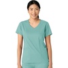 Wink Boundless Women’s 2-Pocket V-Neck Scrub Top(Turquoise)
