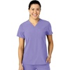 Wink W123 Women’s Flex-n-Reach V-Neck Scrub Top – Iris Purple, 2X