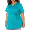 Wink WonderWORK Scrubs for Maternity Mock Wrap Scrub Tops