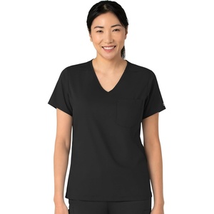 Wink Boundless Women’s Tuck-in Scrub Top(Black)