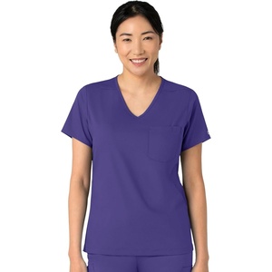Wink Boundless Women’s Tuck-in Scrub Top(Grape)